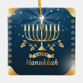 Ornamento De Cerâmica Hanukkah Cerâmica