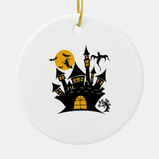 Ornamento De Cerâmica happy Halloween, Halloween party, funny Halloween