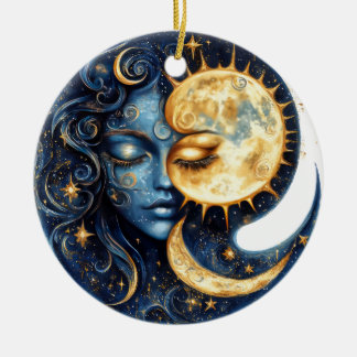 Ornamento De Cerâmica Harmonia Celestial