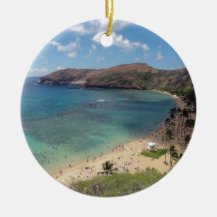 Ornamento De Cerâmica Hawaii Hanauma Bay Oahu
