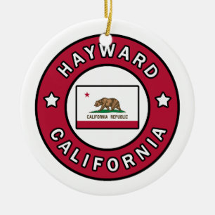 Ornamento De Cerâmica Hayward California