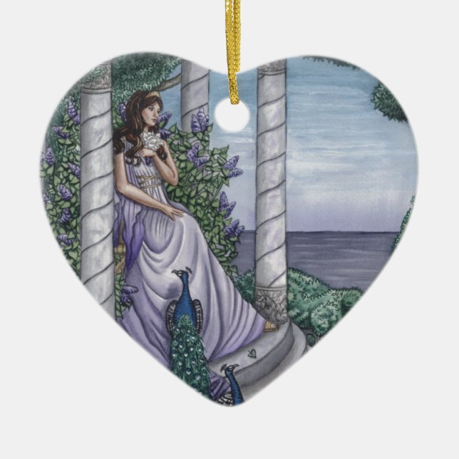 Ornamento De Cerâmica Hera (Frente)