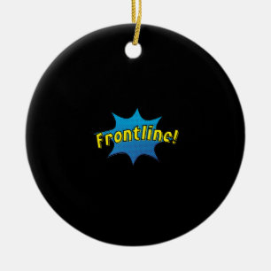 Ornamento De Cerâmica Heróis da Frontline