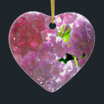 Ornamento De Cerâmica Hidrampas Rosa Radiantes, flores cor-de-rosa, flor<br><div class="desc">Rosas claro românticas das costas - foto de H Cooper</div>