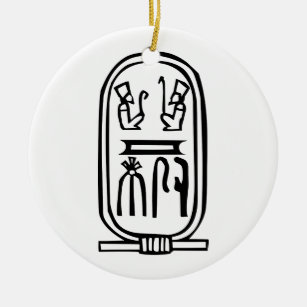 Ornamento De Cerâmica Hieroglifo egípcio