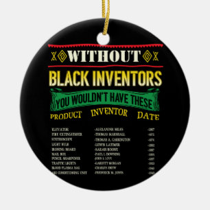Ornamento De Cerâmica História Dos Inventores Negros História Negra M