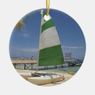 Ornamento De Cerâmica Hobie Cat, Resort da Ilha Plantation