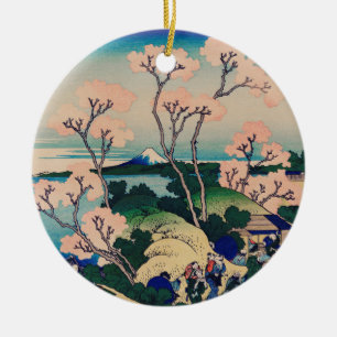 Ornamento De Cerâmica Hokusai - Goten-Yama-Hill