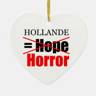 Ornamento De Cerâmica Hollande Not Hope = Horror!!!!!!!!!!!!!!!