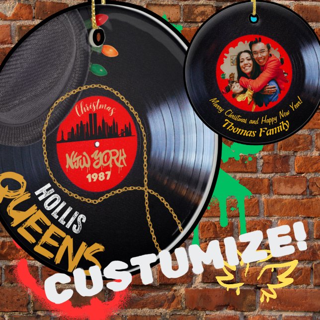 Ornamento De Cerâmica Hollis Queens (Criador carregado)