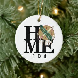 Ornamento De Cerâmica HOME Ada Oklahoma