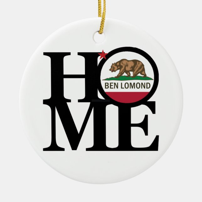 Ornamento De Cerâmica HOME Ben Lomond (Frente)