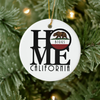 Ornamento De Cerâmica HOME Biggs California
