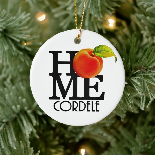 Ornamento De Cerâmica HOME Cordele Georgia (Árvore)