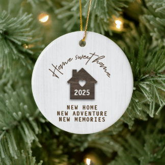 Ornamento De Cerâmica Home doce home personalizado