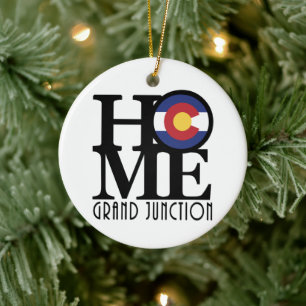 Ornamento De Cerâmica HOME Grand Junction Colorado