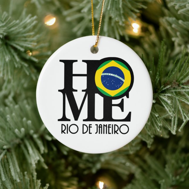 Ornamento De Cerâmica HOME Rio de Janeiro (Árvore)