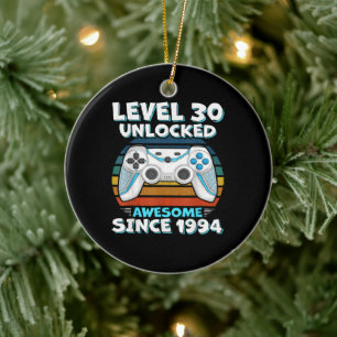 Ornamento De Cerâmica Homem Mulher de 30 Anos de Idade 30 Anos 1994