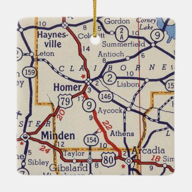 Ornamento De Cerâmica Homer LA (Verso)