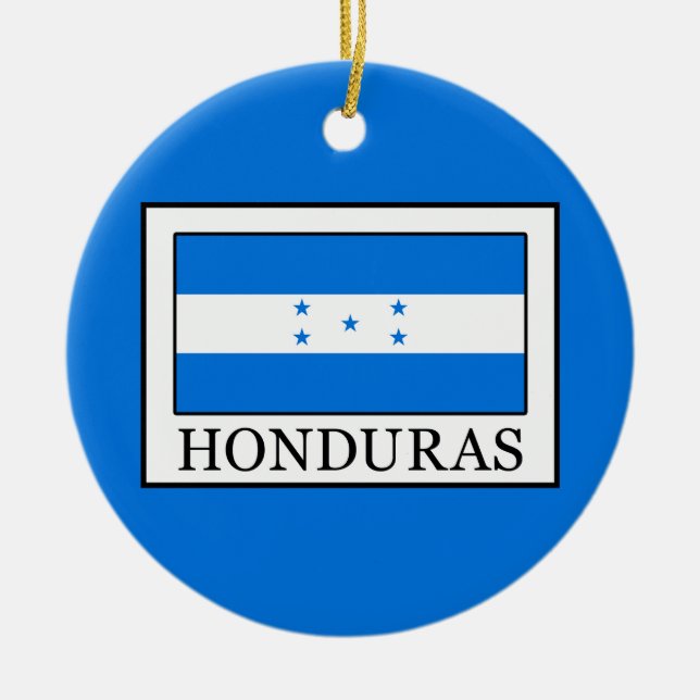 Ornamento De Cerâmica Honduras (Frente)