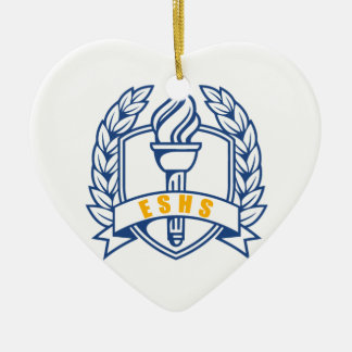 Ornamento De Cerâmica Honras de ESHS, erudito, símbolo