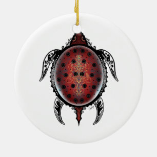 Ornamento De Cerâmica Honu
