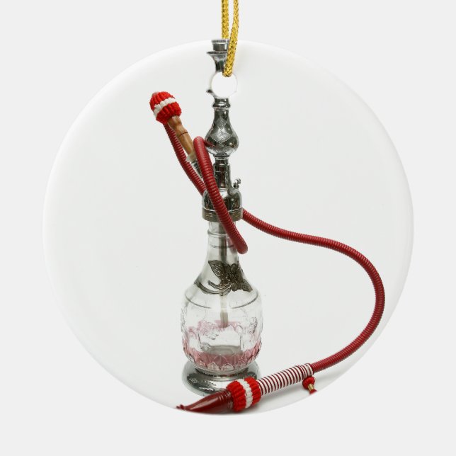 Ornamento De Cerâmica Hookah Water Pipe (Frente)