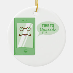 Ornamento De Cerâmica Hora de promover