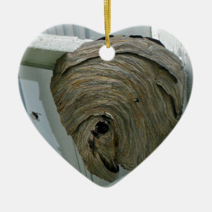 Ornamento De Cerâmica Hornets Nest