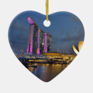 Ornamento De Cerâmica Hotel de luxo Marina Bay Sands Singapura