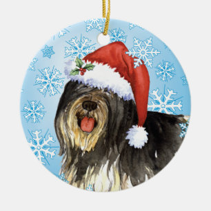 Ornamento De Cerâmica Howlidays feliz PON
