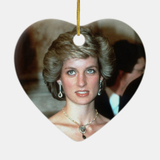 Ornamento De Cerâmica HRH Princesa Diana Viena 1986