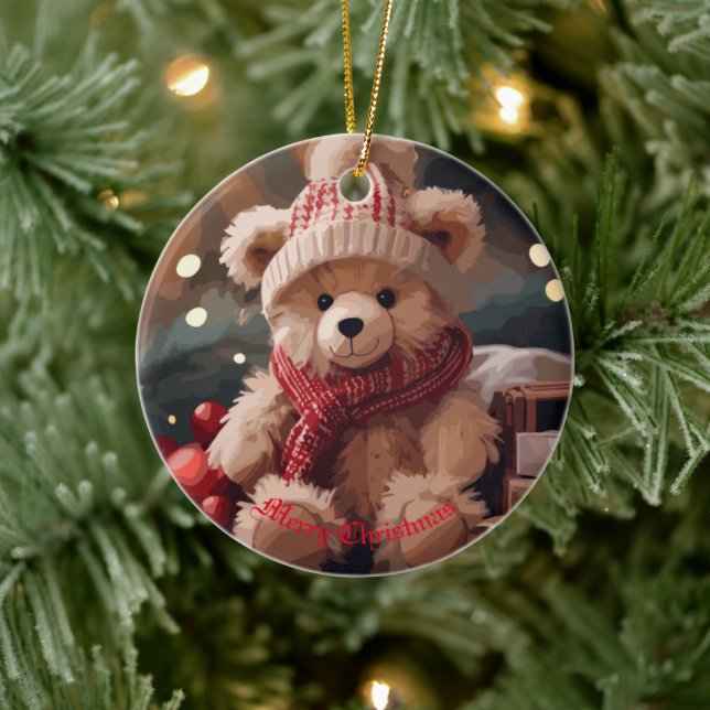 Ornamento De Cerâmica Huggable (Árvore)