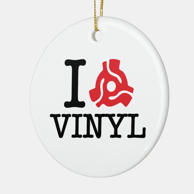 Ornamento De Cerâmica I 45 Adaptador Vinil (Esquerda)