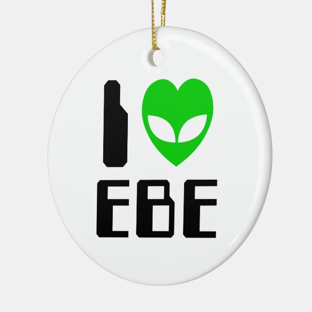 Ornamento De Cerâmica I EBE Alienígena (Esquerda)