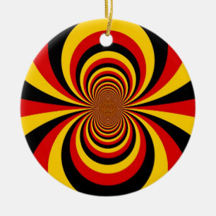 Ornamento De Cerâmica I love Germany