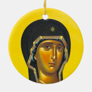 Ornamento De Cerâmica Ícone ortodoxo antigo