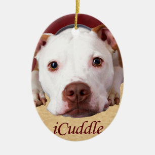 Ornamento De Cerâmica iCuddle Pitbull