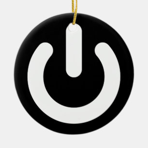 Ornamento De Cerâmica Ideologia do poder do geek