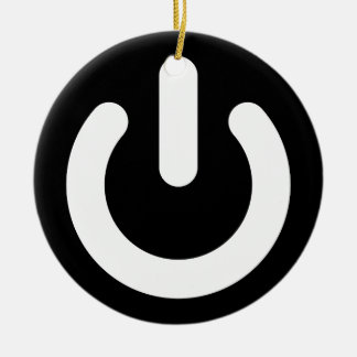 Ornamento De Cerâmica Ideologia do poder do geek