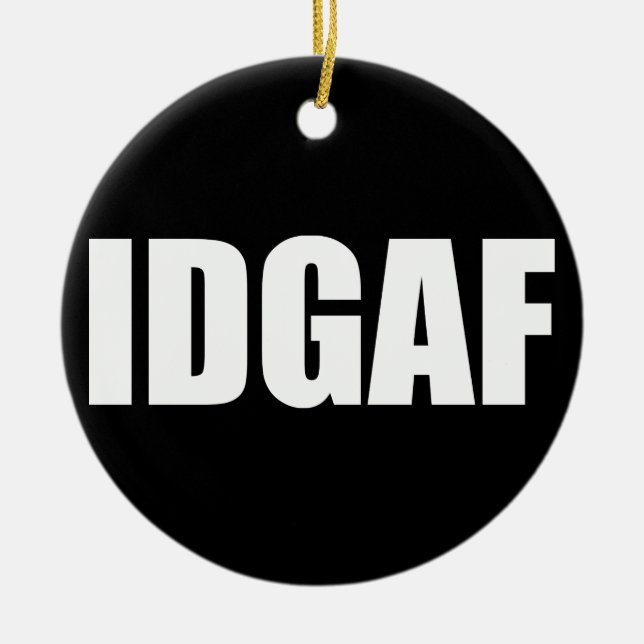ORNAMENTO DE CERÂMICA IDGAF (Frente)