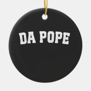 Ornamento De Cerâmica Igreja Cristã do Papa Leão XIV Da Papa Da