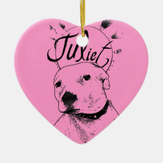 Ornamento De Cerâmica Ilustração de Pitbull