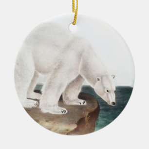 Ornamento De Cerâmica Ilustração do Urso Polar (Ursus maritimus)