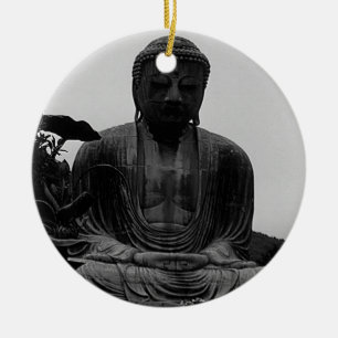 Ornamento De Cerâmica Ímã do Grande Buda de Kamakura Japão Vintage
