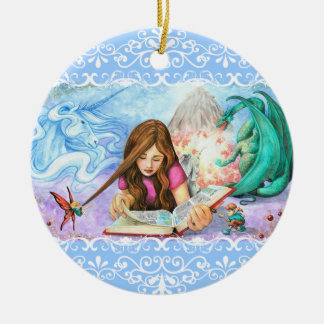 Ornamento De Cerâmica Imaginação