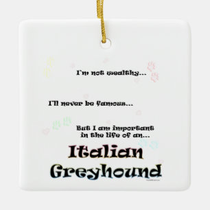 Ornamento De Cerâmica Importante para o meu grego italiano