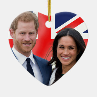 Ornamento De Cerâmica Impressionante! Prince Harry e Meghan Markle