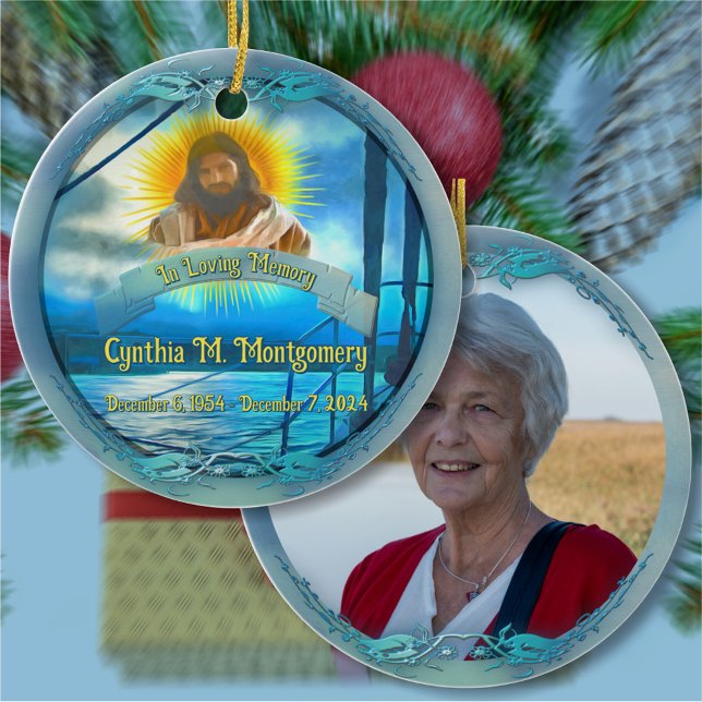 Ornamento De Cerâmica In Loving Memory 0916 (Criador carregado)