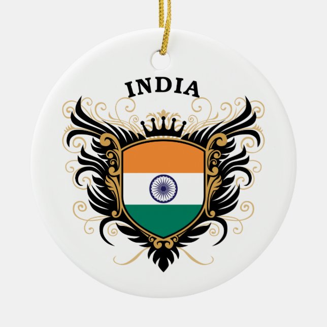 Ornamento De Cerâmica India (Frente)